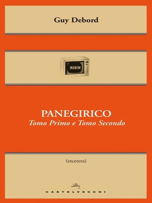 cover image of Panegirico